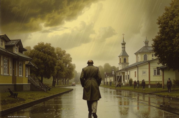 «В глухую ночь я шел Коломной...»