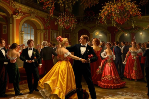 Бал («Залит бал волнами света…»)