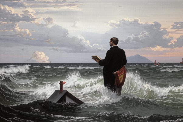 При посылке романа «Взбаламученное море»