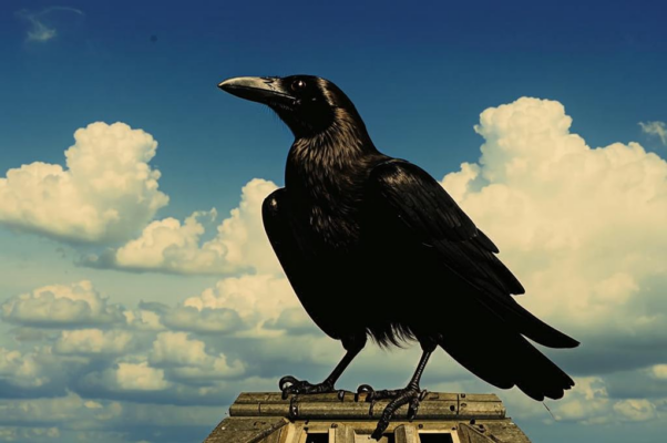 «Ворона хлопает крылами...»