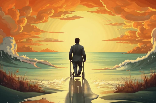 «Я вижу во сне коляску на берегу моря...»