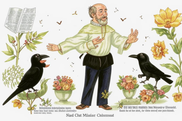 «слышу грай вороний птичий хор...»