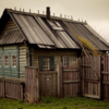 В старой хижине