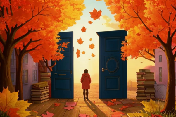 «За скрытыми дверцами пенснэ...»