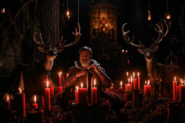 «Оленем, красным душистым вином...»