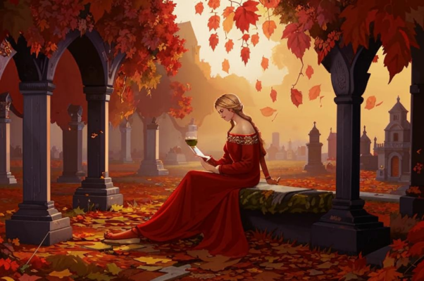 В монастыре («Часы роняют минуты, как слезы…»)