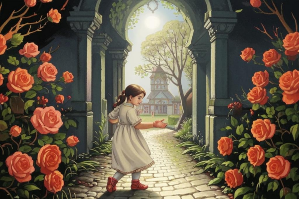 Воспоминание («Три деревца в монастырском саду…»)