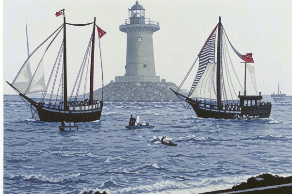 На пристани