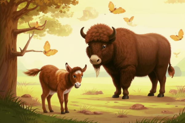 Ослёнок в зверинце