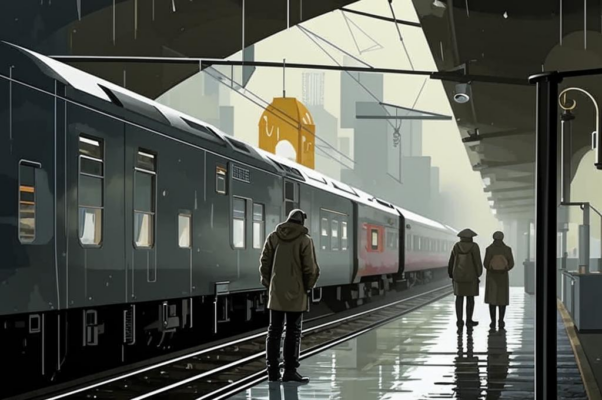 Письмо («Захотелось писать письмо на вокзале, …»)