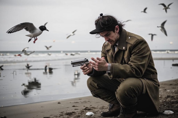 Стрелок («Грустный вышел я на берег…»)