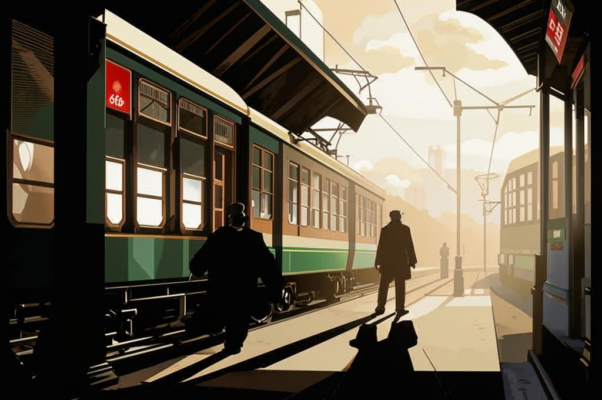 «На Первомайской жду трамвая...»