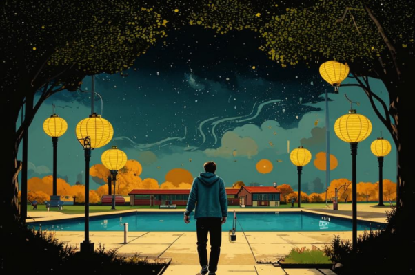 «Он снова входит в парк. Давным-давно...»