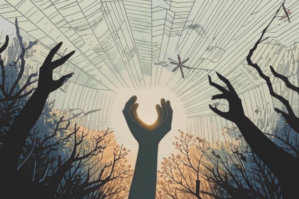 «Только руками кусты раздвину —...»