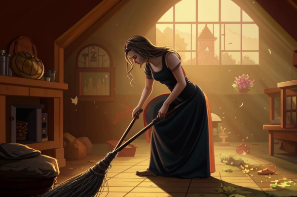 «Ту ведьму, что пришла мыть пол...»