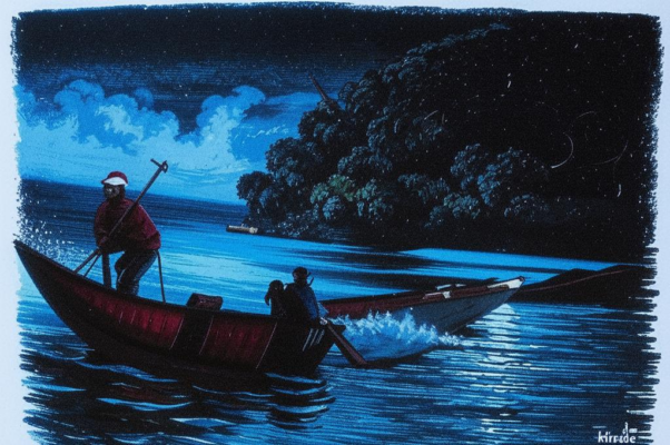 Вечер («От ударов щуки гладь залив…»)