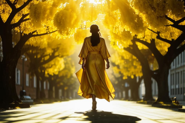 Встреча мужчины с женщиной на улице