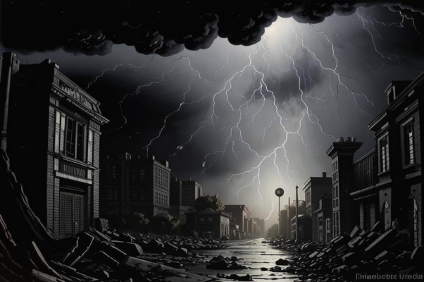 Гроза («Ты проснулся в полночь.  За окном…»)