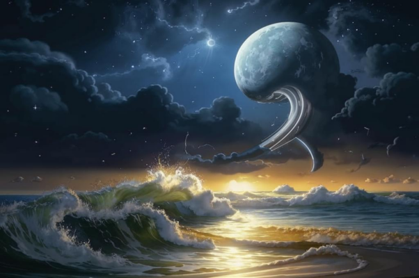 Ночь на взморье