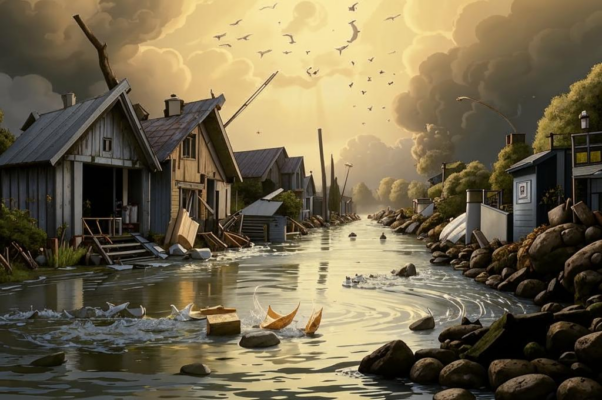 Поток и лужи