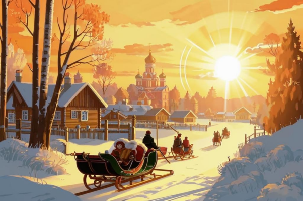 Праздник («У нас весна.  Звенят капели…»)