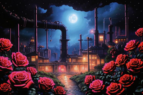 «Ночь падает тяжелой гроздью звезд...»