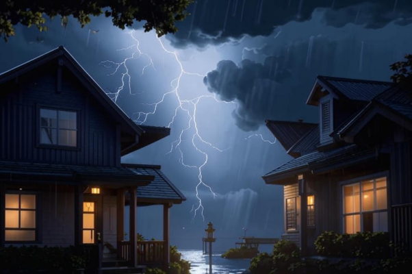 Гроза («Молчание перед грозой.  И вдру…»)