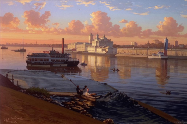 «Бледнеет летний день… Над пышною Невою...»