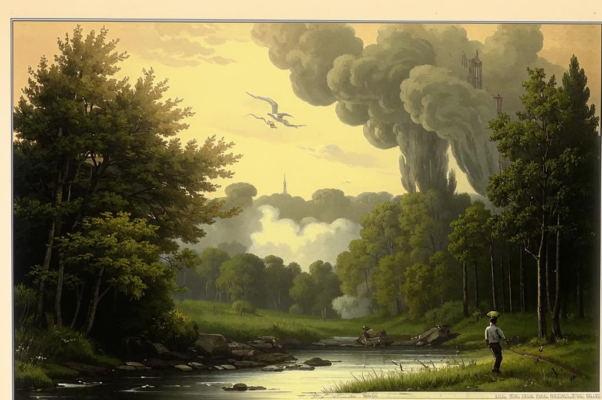 «В роще зеленой, над тихой рекой...»