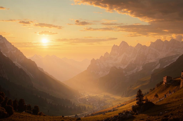 «Гор больше нет. Открытый кругозор...»