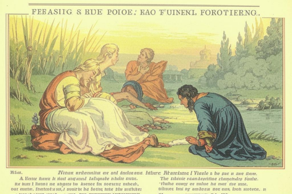 «Из сказок матери, вечернею порою...»