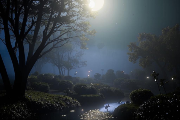 «Когда в вечерний час схожу я в тихий сад...»