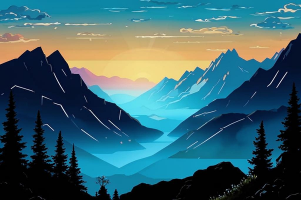 «Лазурное утро я встретил в горах...»