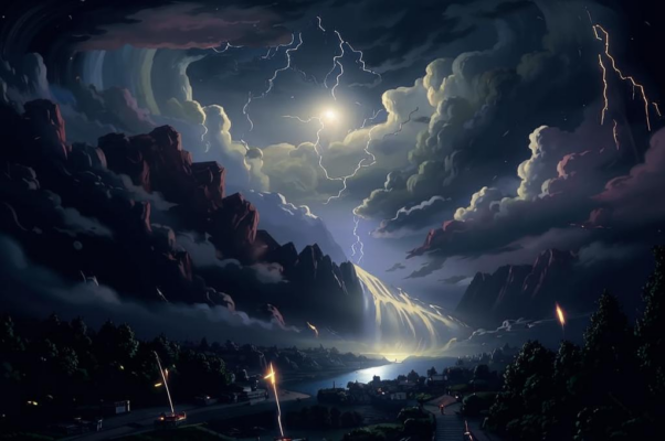 «На западе хмурые тучи...»