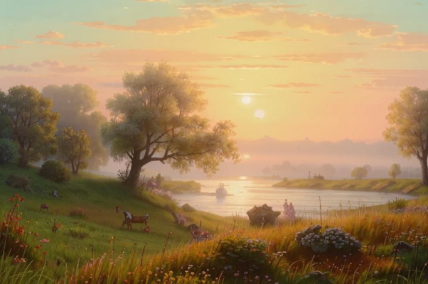 «Омывшись на заре душистою росою...»