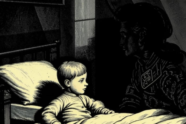 «Он спал, разметавшись в своей колыбели...»