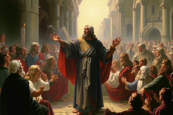 «Прекрасный, как пророк в пылу негодованья...»