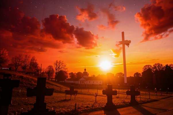 «Прозрачная и ясная осенняя заря...»