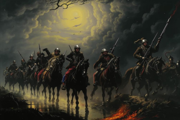 «С каждым шагом вокруг всё черней и черней...»