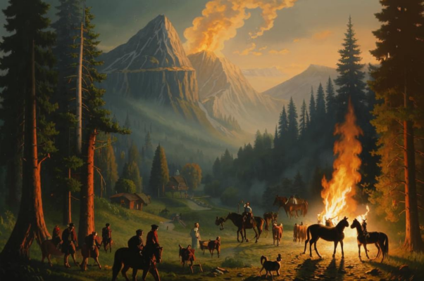 «Снилось мне, что в глубокую полночь один...»