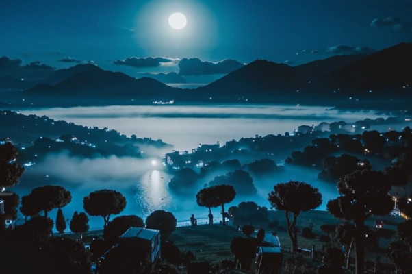 «Снова лунная ночь, только лунная ночь на чужбине...»