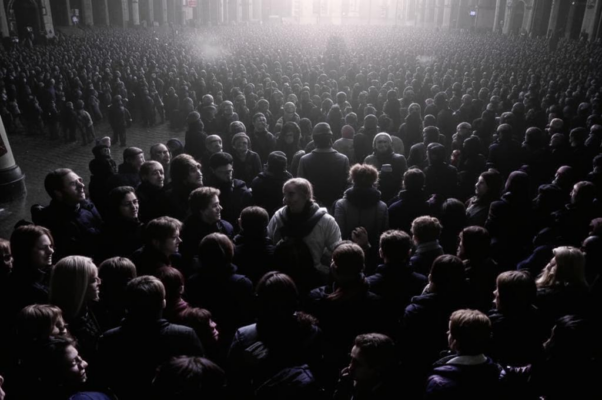 «Толпа вокруг меня и дышит и живет...»