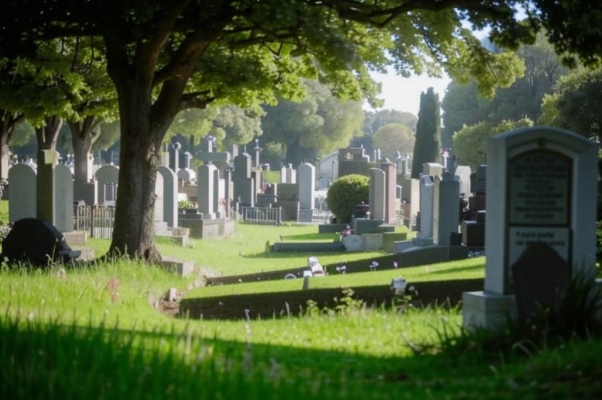 На кладбище («На ближнем кладбище я знаю уголок…»)