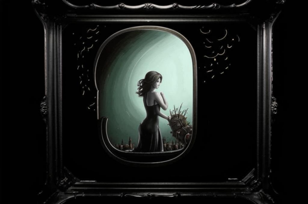 «Во тьме зеркала, точно лед под мостом...»