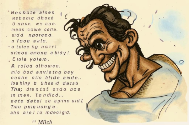 «Широк во лбу, сутул, и криво...»