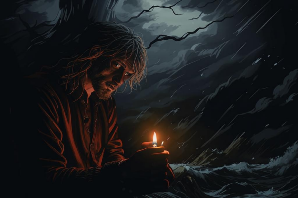 Ветер («Весь день надрывался, безумный…»)