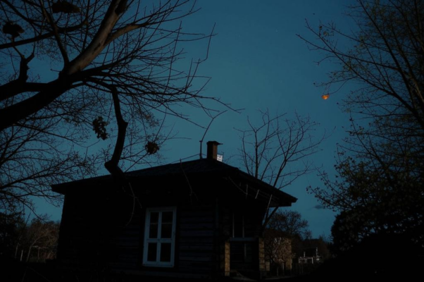 Ветер («Ветер по крыше ветвями скребет…»)