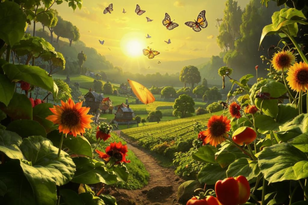 Жизнь («В огороде моем было тесно, но весело…»)