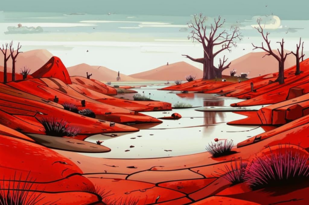 Земля («Как толченый кирпич ― эта красная глина…»)