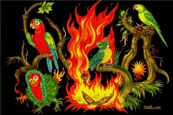 Какаду: «как в аду!»